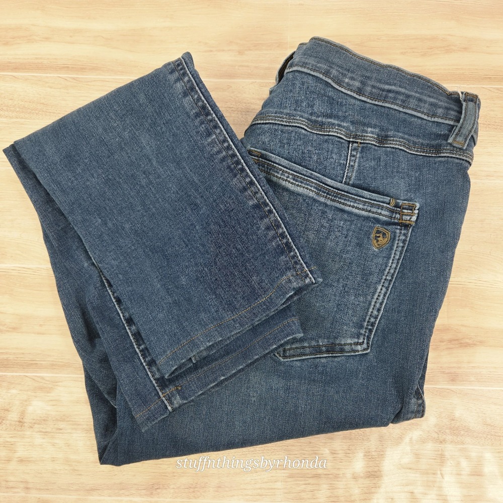KÜHL Women's 9" Kontour Flex Denim Skinny Jean (Style 6382) Size 12 Petite / 30"